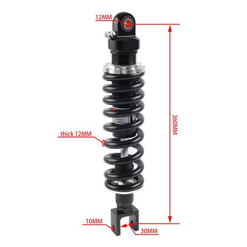 RFY360A改装ATV UTV越野XL600 R 1983 - 1987 XL600 RM 避震器