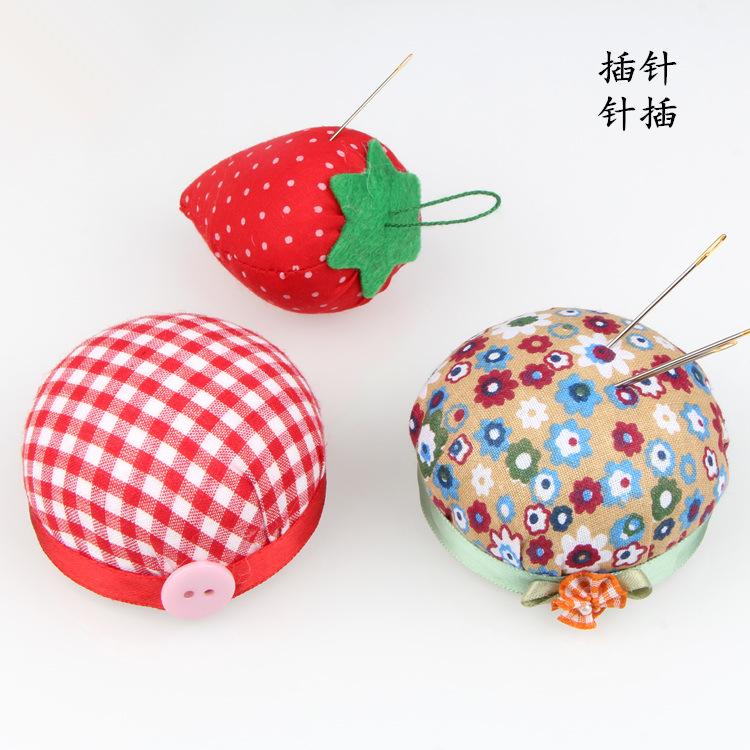 DIY针扎工具缝纫针红插器球包针