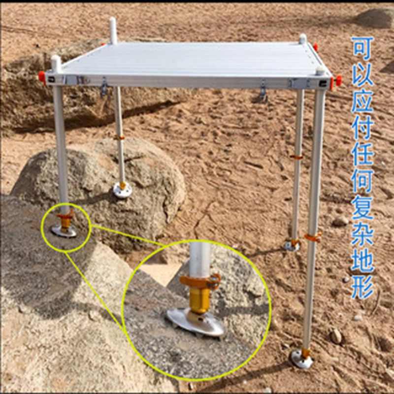 2018新款钓台全卡沿超轻钓鱼台铝合金五刹车大钓台加厚加粗加长腿