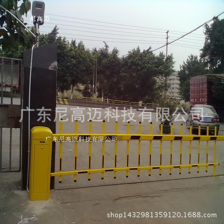 双杆遥控闸机,车辆进出电力栏杆门机,自动升降拦车闸,无人值守门