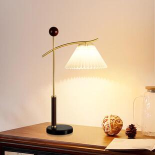 中古风台灯客厅高级感酒店别墅落地灯法式美式复古书房卧室氛围灯