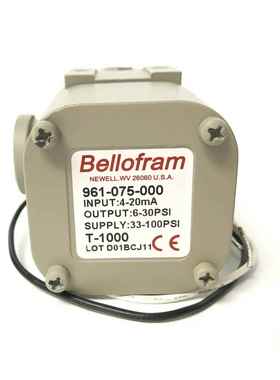 美国BELLOFRAM T-1000电气比例阀961-075-000 30PSI电气转换器
