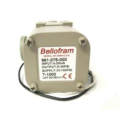 美国BELLOFRAM T-1000电气比例阀961-075-000 30PSI电气转换器