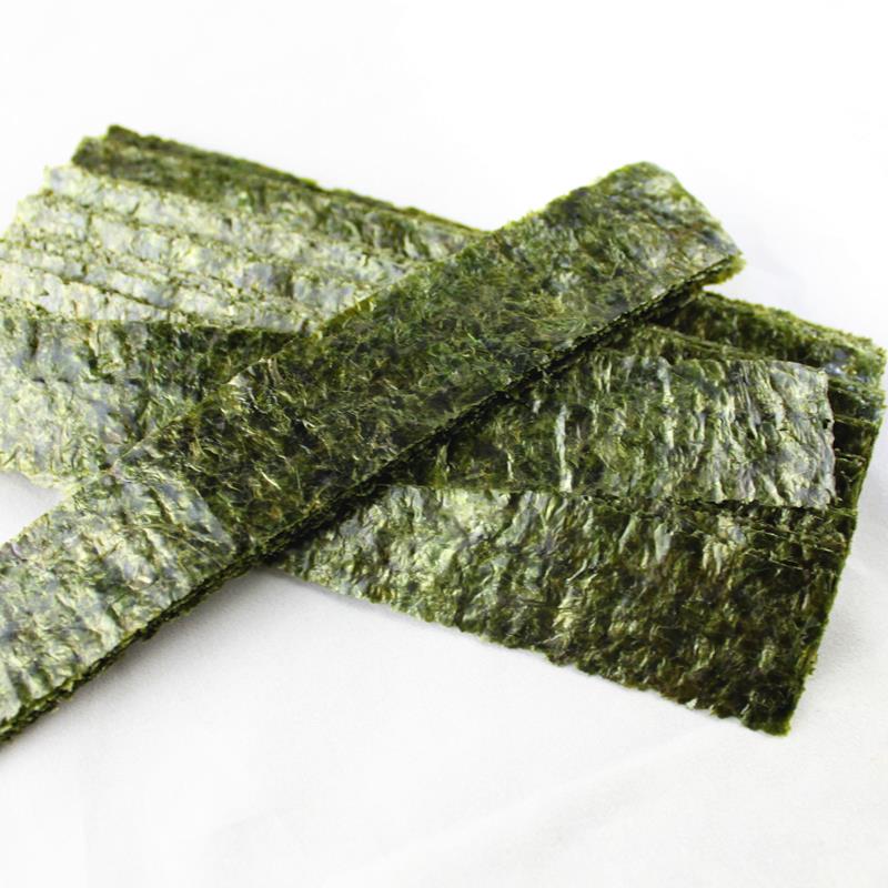 军舰寿司海苔定制尺寸三四五六七八切商用饭团绑条材料专用紫菜片