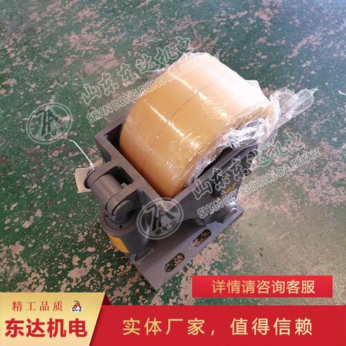 矿用双轮滚轮罐耳LS35便携导向提升用煤矿缓冲式罐笼配件
