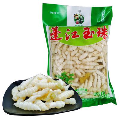 蓬江玉珠地牯牛1kg黔江特产阿蓬江宝塔菜2斤山椒泡菜酸辣味下饭菜