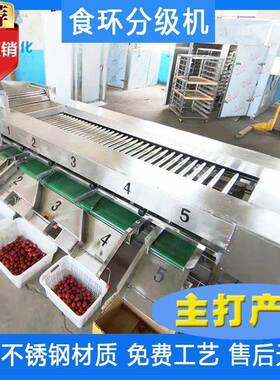 百香果大小直径选果机滚杠式分选机猕猴桃苹果分选机分选机厂家