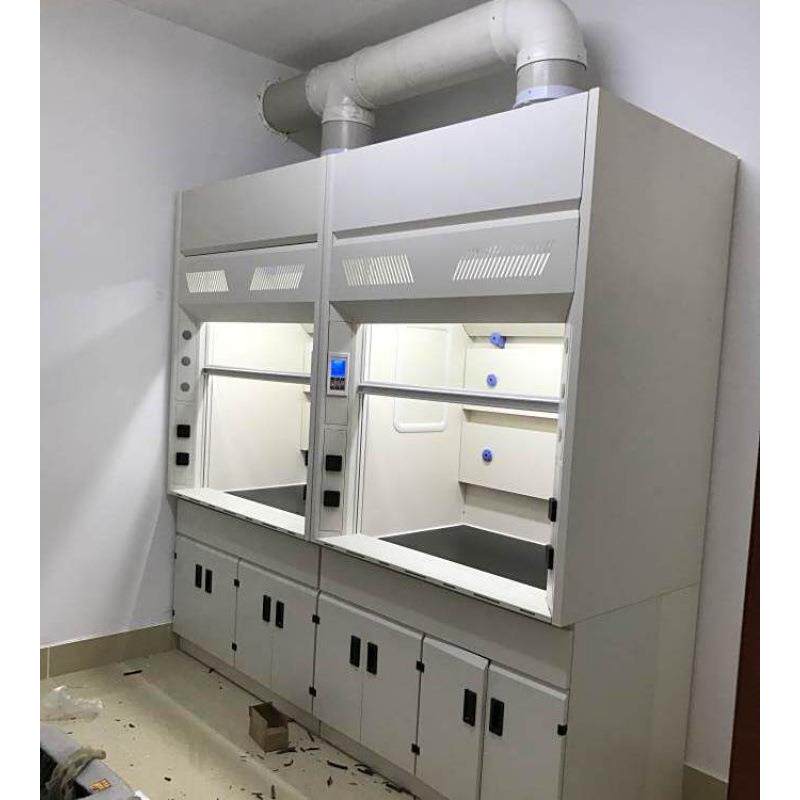 实验室通风柜厂家 岛台全钢通风橱 防腐蚀桌上型排风柜