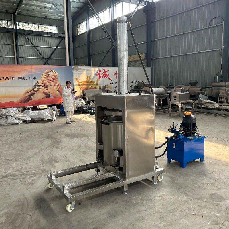 304不锈钢液压压榨机渣酒糟西梅葱姜蒜芒果木瓜大型工业设备