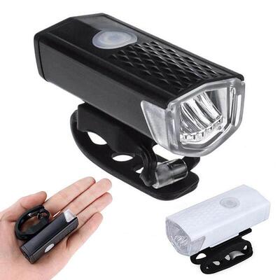 1pcs Bike Lights Rechargeable 300 Lumens Bicycle LED Lights