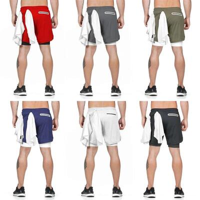 Straight leg pants men's plus size running sports training