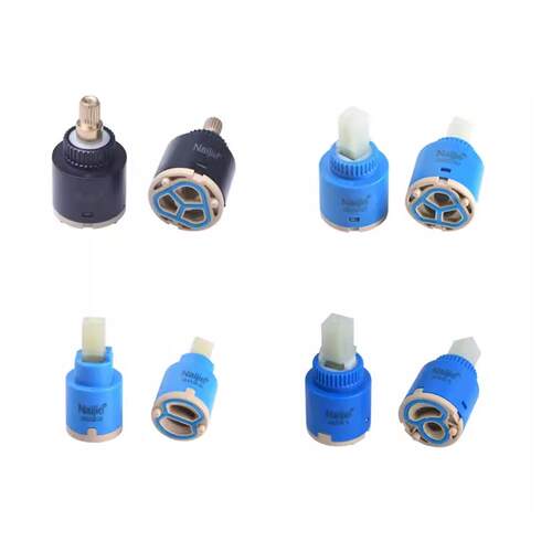 Naijie耐洁阀芯21mm25钢琴按键航母淋浴花洒开关芯按压弹跳上下开