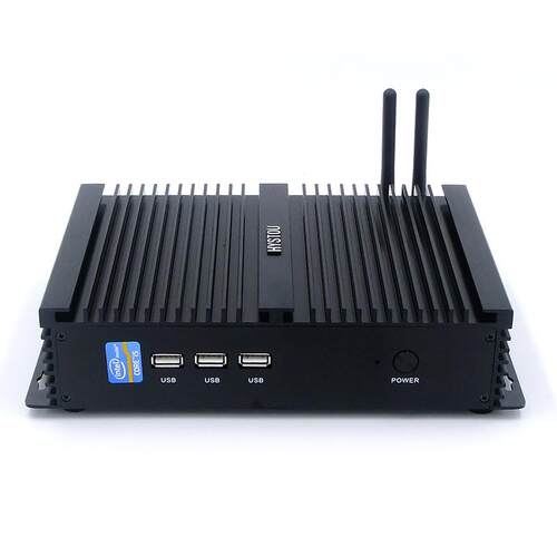 HYSTOU防尘工控机i3/i5低功耗嵌入式小主机迷你工业电脑迷你主机