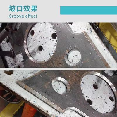 功多道能SSU曲线弧面坡机手持口式管平板不锈钢铣边倒角机