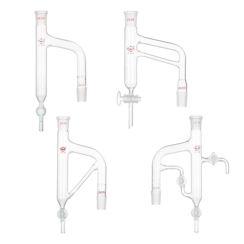 玻璃分水器油水分离器四氟活塞斜管双平行管实验仪器定制28S/29S