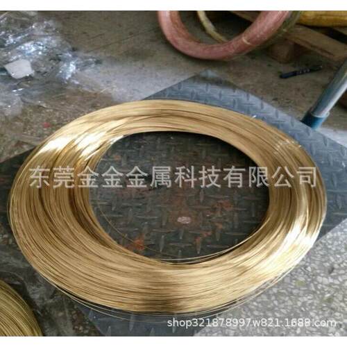 H62黄铜丝H65黄铜线C2680青铜线1.51.61.82.42.8mm黄铜丝