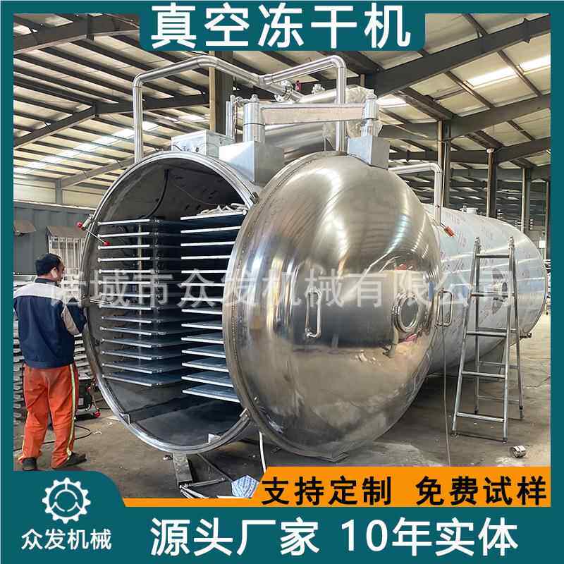 低温火龙果冻干机松茸菌类真空厂冻干1-50设备水果冷冻干燥备设家
