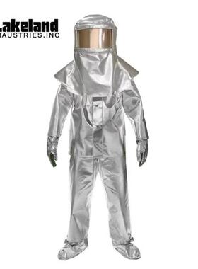 雷克兰AHR1000BA铝箔分体带背囊高温隔热服