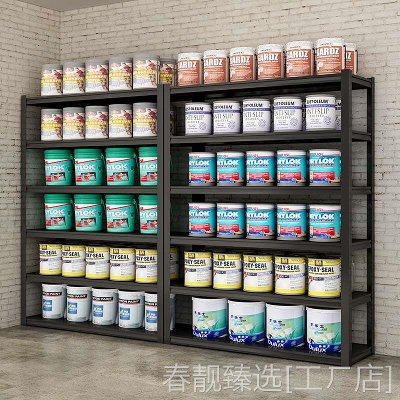 新款通立柱货架仓库多层储物仓储家用阳台落地置物架超市展示架铁