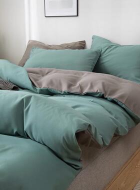 纯色单件被套150x200x230双人床单被罩被单人1.5m米180x220x240cm