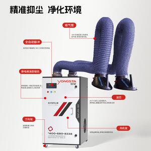 GGO脉冲双臂式焊烟尘器自动清灰移电焊烟尘净化器除工动业焊烟收