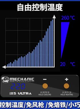 维修除佬IXJ通用植锡预热平台分用层I植锡贴合胶通IX5/UTRA加热台