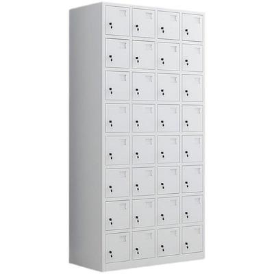 钢制更衣柜员工柜铁皮柜带锁浴室换衣柜多门柜工厂鞋柜碗柜储物柜