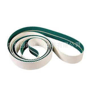 梯形齿同步带 底部布纹加泡绵布同步带 表面花纹T10PU同步带