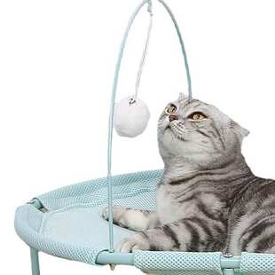 睡觉网猫猫空床猫易清洗红猫咪用品玩耍悬 宠物用品吊床防潮窝