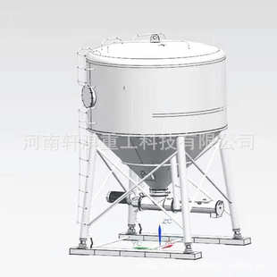 小型强制式砂浆组合罐 简易式连续式干混砂浆罐 工地干粉砂浆罐