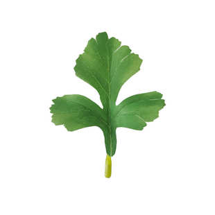 花逸仿真射骨菊叶单片 现货批发布置 仿真人造花叶插花配件材料