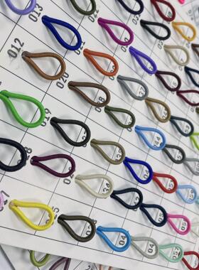 328色圆橡筋绳2.5mm黑白彩色弹力绳高弹圆松紧绳丈巾绳高弹性