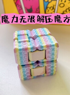 打印玩具旋转圆锥无限3D模型摆件