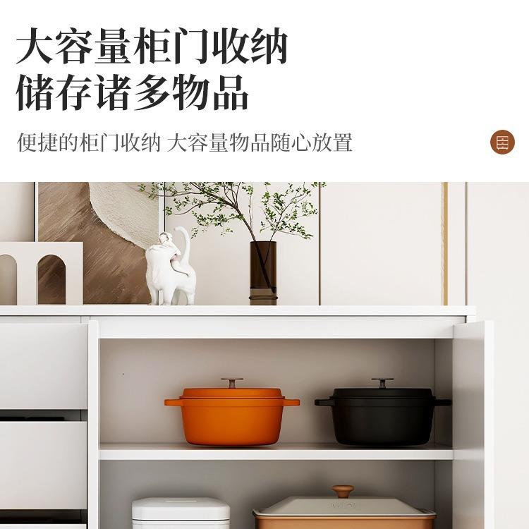 北欧风家用餐边柜厨房碗柜餐厅多功能橱柜多层简约置物收纳储物柜