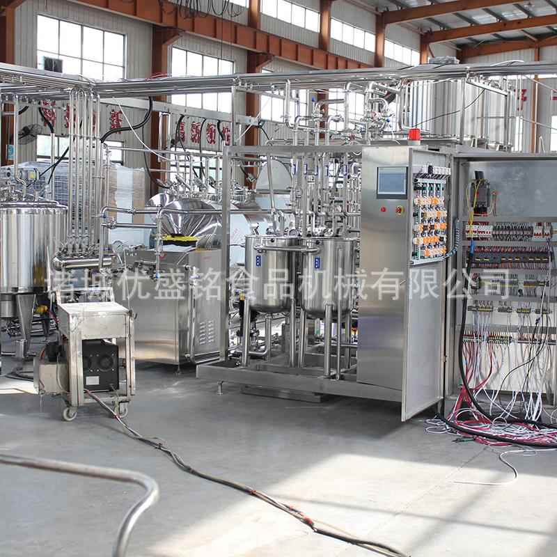 腊浓缩奶生产587希酸线 浓郁希酸奶发酵机器 腊老酸奶加工设备