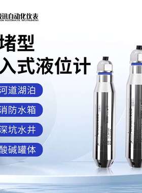 液位变送器4-20ma输出液位计水位显示控制器投入式液位感测器监视