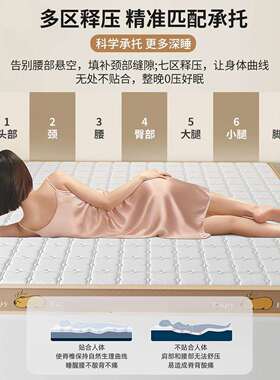乳家胶记忆棉床垫软垫用卧室313床褥垫遮盖物房专1用床垫子8租0x2