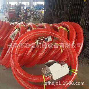 小型粮食吸粮机 粮仓平粮软管抽粮机 锯末水泥沙子吸料机