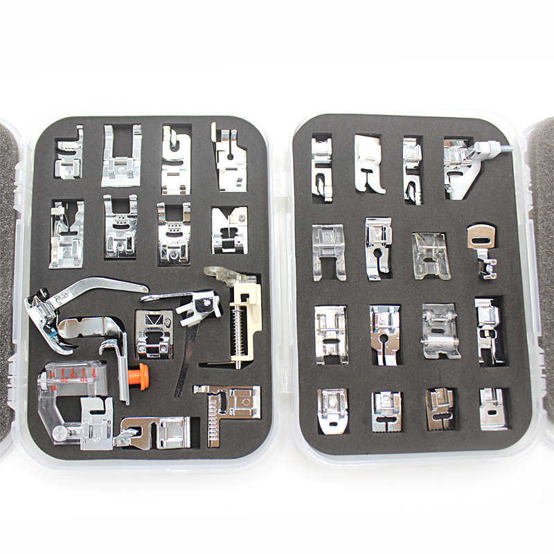 家用缝纫机压脚 多功能缝纫配件精装32件塑料双盒版 压脚套装,居家布艺,线盒,淘宝优惠券,粉丝福利购,淘宝优惠卷