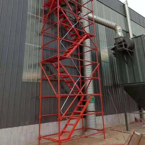 建筑安全梯笼桥梁安全爬梯组合式梯笼基坑框架施工梯笼箱式爬梯