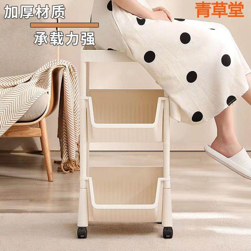 豪华书架收纳置物架多层落地带轮移动小推车书柜书箱整理储物架,厨房/烹饪用具,碗架,淘宝优惠券,粉丝福利购,淘宝优惠卷