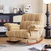 单人摇al12984椅家发用阳台客休闲沙椅可躺厅可睡中古懒人摇摇椅