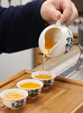 BK9K陶瓷旅行茶具带烧水壶户外泡茶套装便携煮茶炉汽罐炉具灶