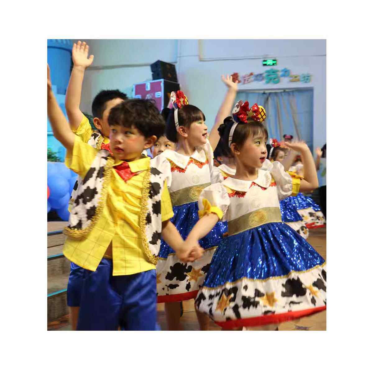 迪士尼cosplay服装儿童玩具总动员衣服迪士尼男童装扮演出服女孩