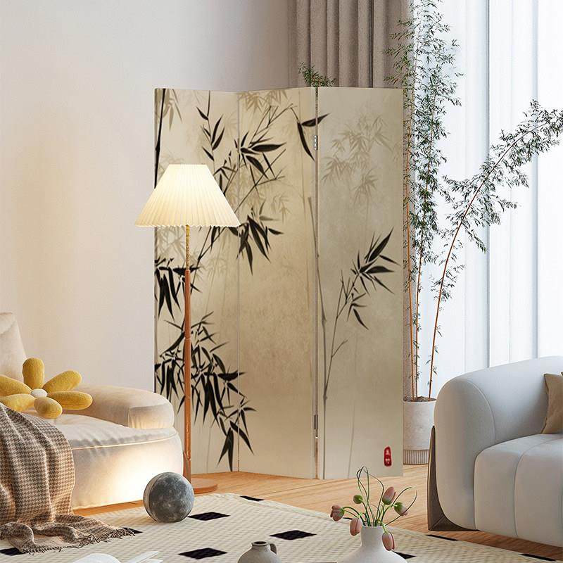 屏风隔断客厅卧室家用折叠移动遮挡茶室办公室背景墙装饰布艺折屏,住宅家具,折屏,淘宝优惠券,粉丝福利购,淘宝优惠卷