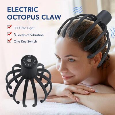 Relieve Tension & Stress With This Electric Head Massager &
