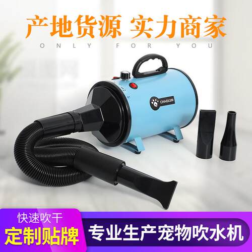 宠物吹水机超伦大功率狗狗宠物静音吹水机跨境猫狗宠物烘干吹风机
