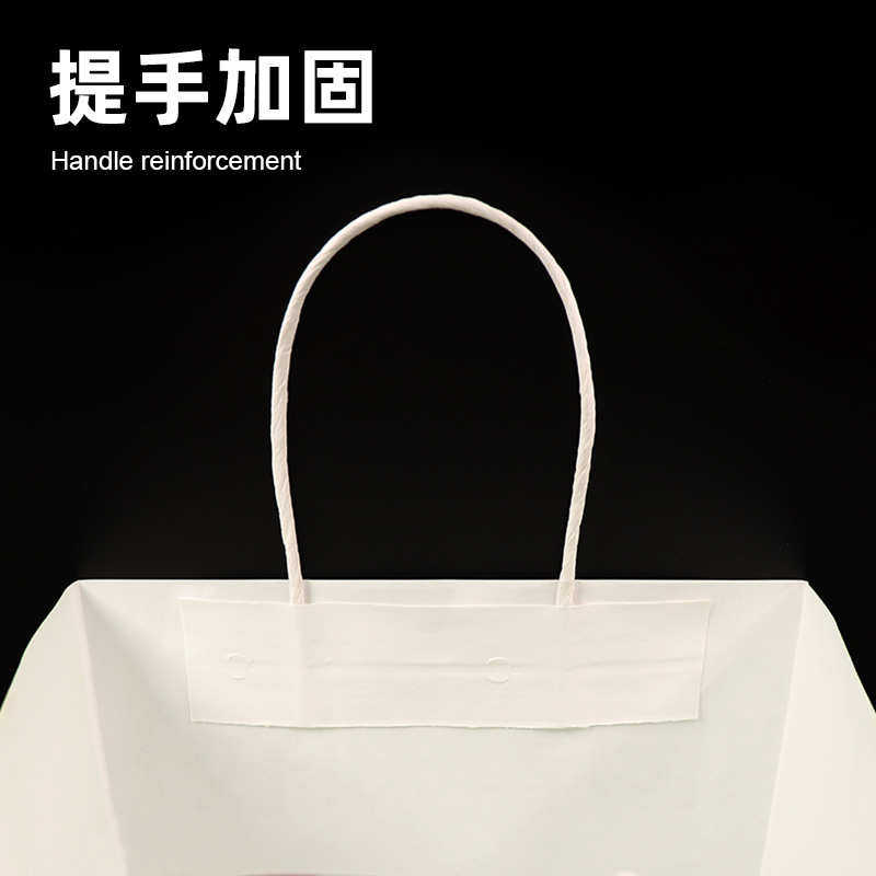 一次性外卖打包袋加厚牛皮纸袋新款手提端午节礼品袋批发logo设计