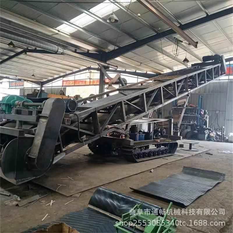 沙堆高装车机煤 DYA炭取料石输机 伸缩式送砂石料装车扒料机