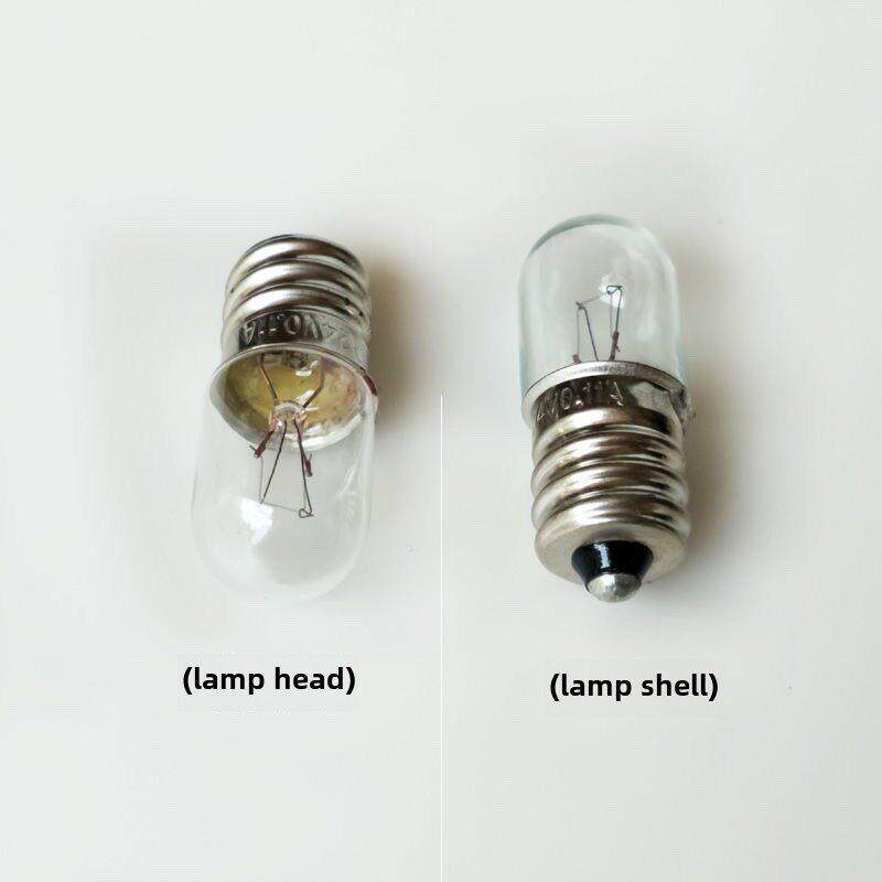机床设备 仪器仪表用小灯泡灯珠 螺口E12 18V24V28V0.11A 30V2W